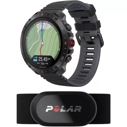 POLAR GRIT X2 pro Night Black s-L + H10 Sportuhr